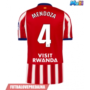 Lacne Muži Futbalové dres Atletico Madrid Rodrigo Mendoza #4 2026-27 Krátky Rukáv - Domáci
